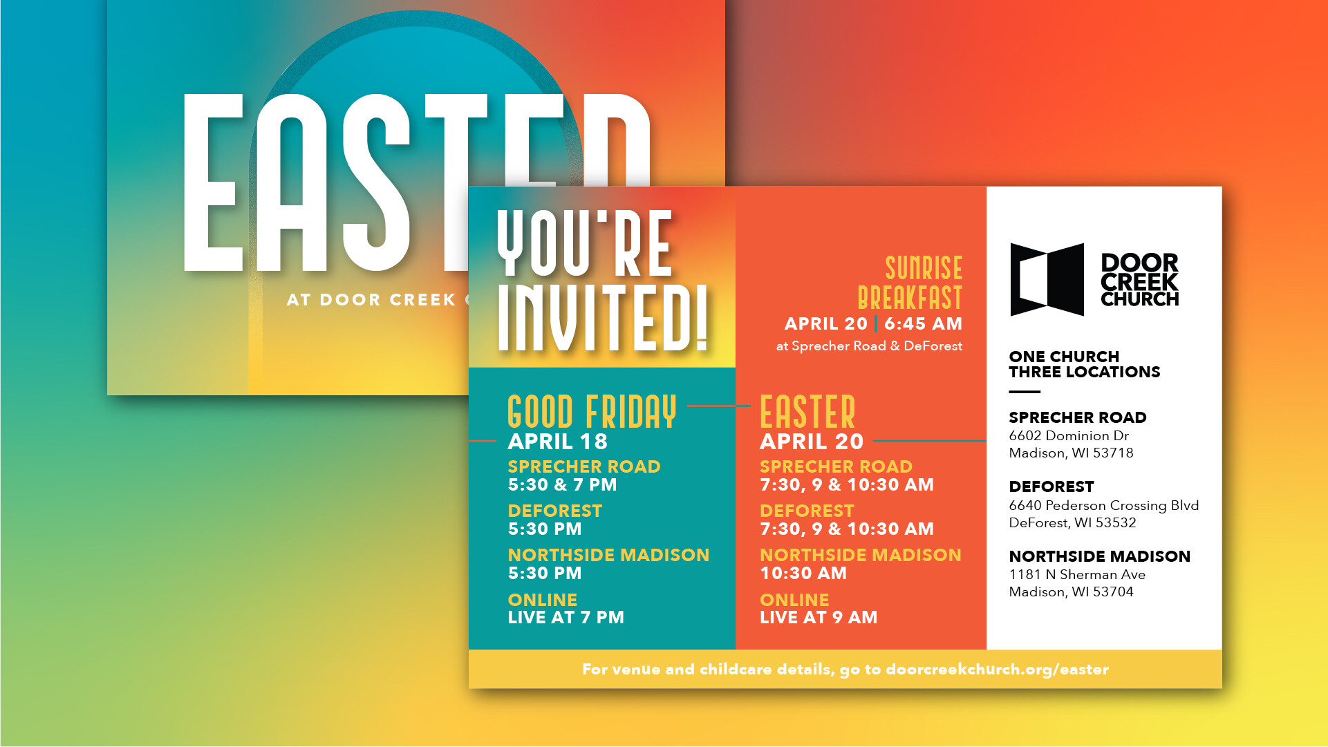 Easter Invite Cards