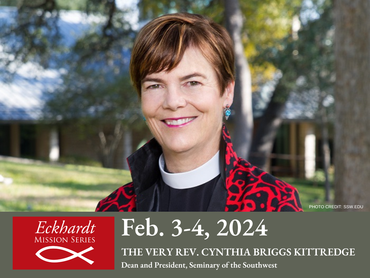 2024 Eckhardt Speaker - The Very Rev. Cynthia Briggs Kittredge, Dean ...