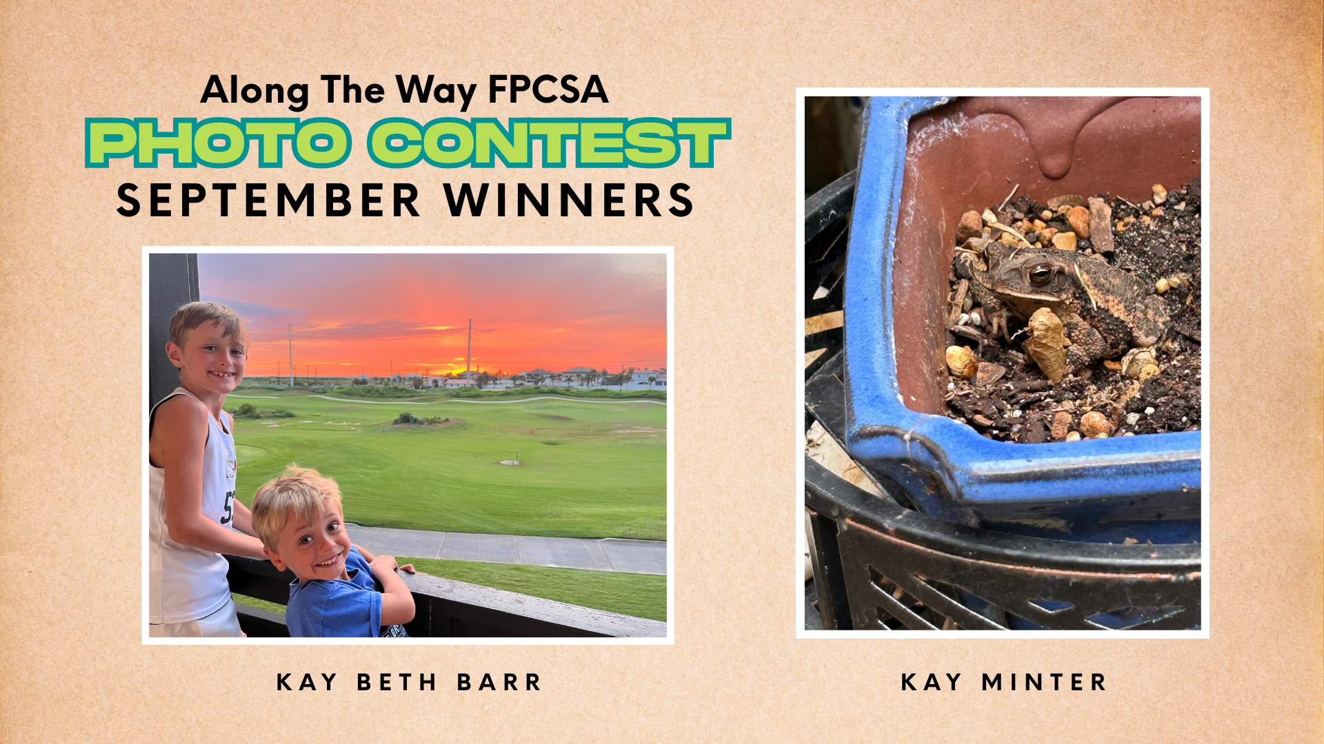 "Along The Way FPCSA" Photo Contest