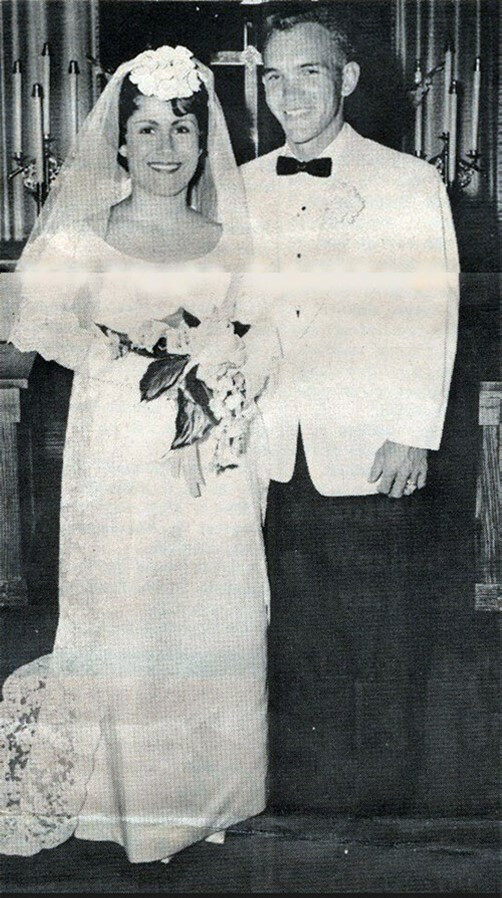 Charles and Judy Wedding Day July 1964