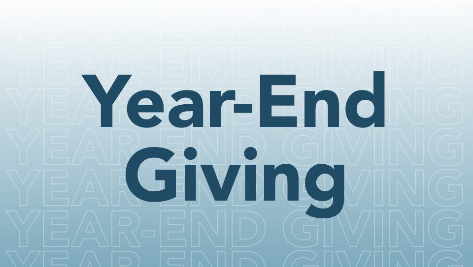 Featured Home Ad - Year end giving