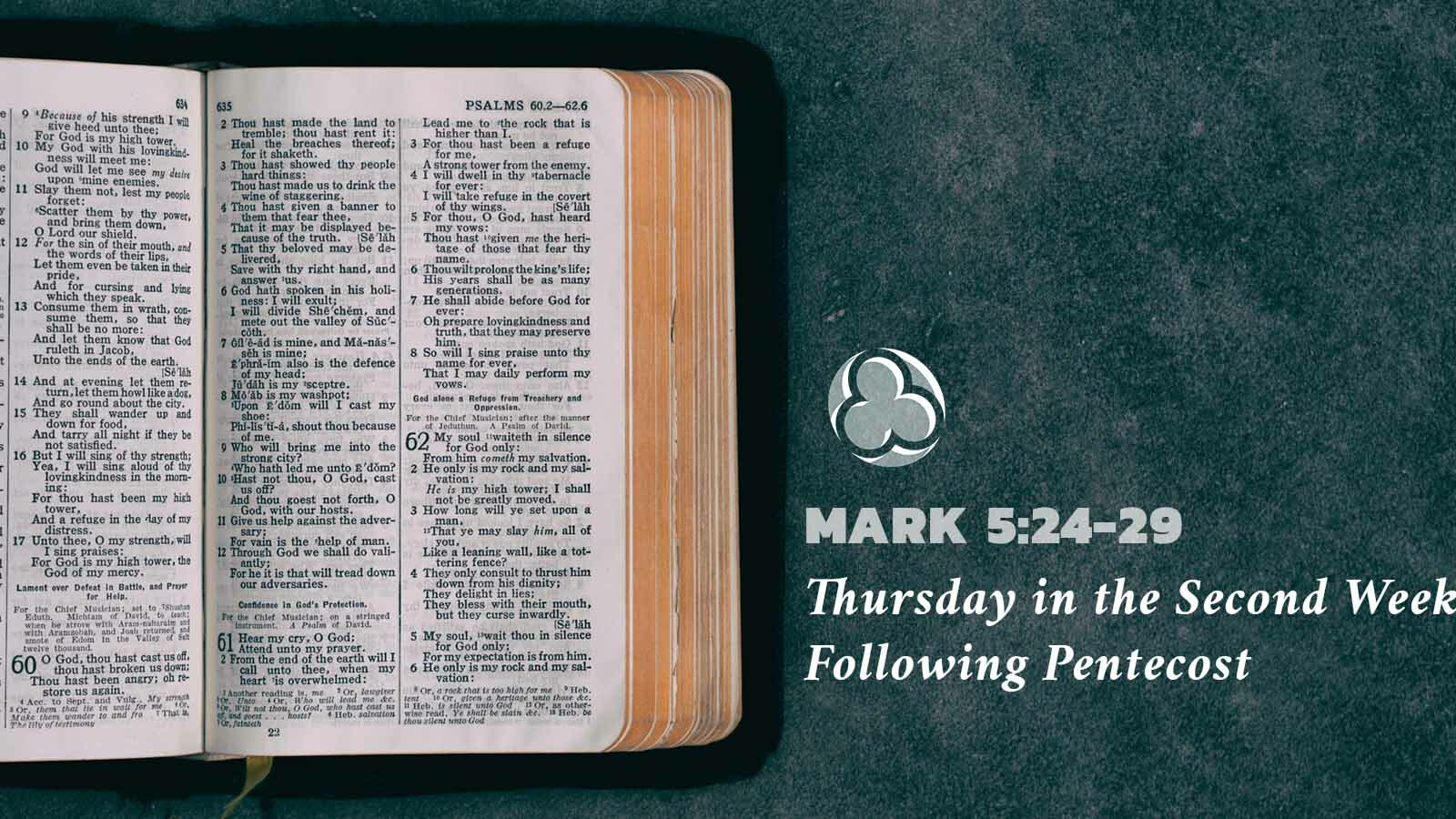 His Garment Hem | Daily Meditations | Trinity Episcopal Church