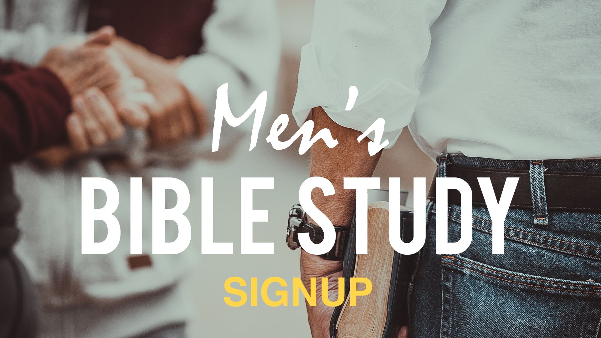 Men's Bible Study Spring Signup