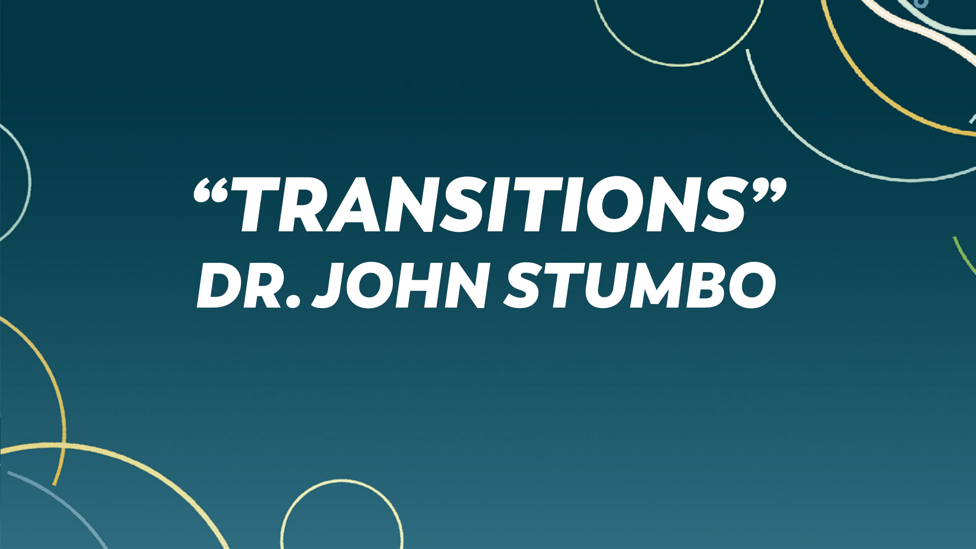 Transitions - 2026 episode artwork