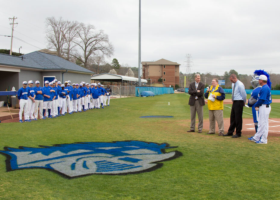 Parker-Sinnamon Baseball Clubhouse dedicated