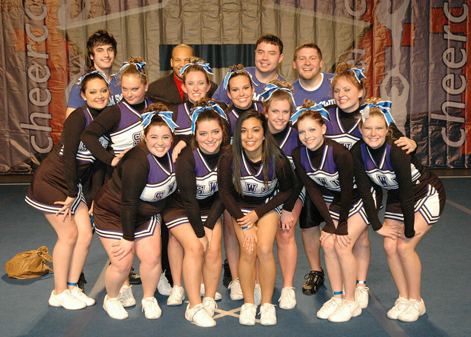 SWU cheerleaders in Christian Cheer Nationals