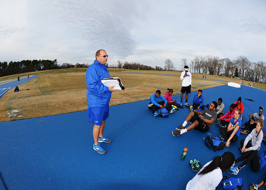 SWU runners take to new track