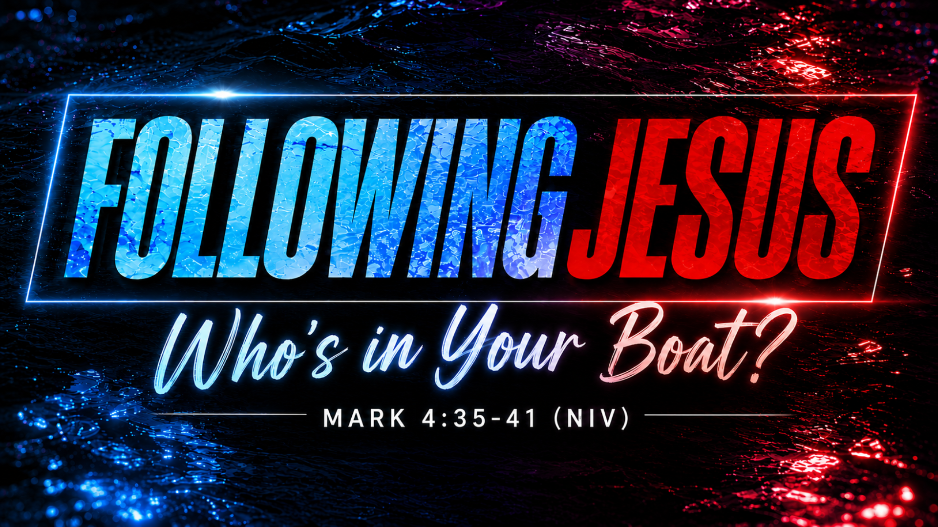 Who's in your Boat?