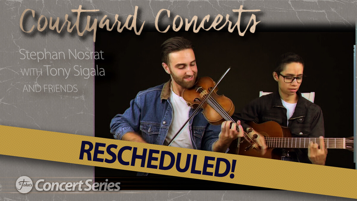 Stephan Nosrat and Tony Sigala – Courtyard Concert