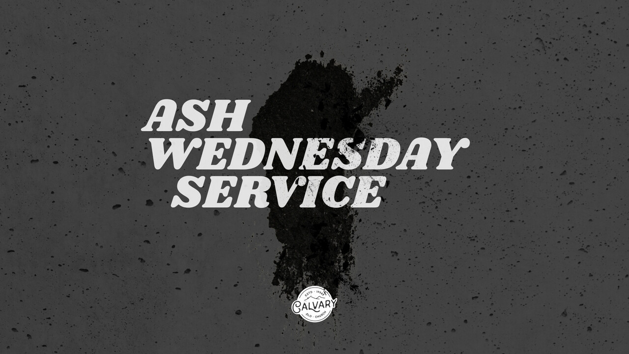 Ash Wednesday Service 2026 Ash Wednesday Service 2026
