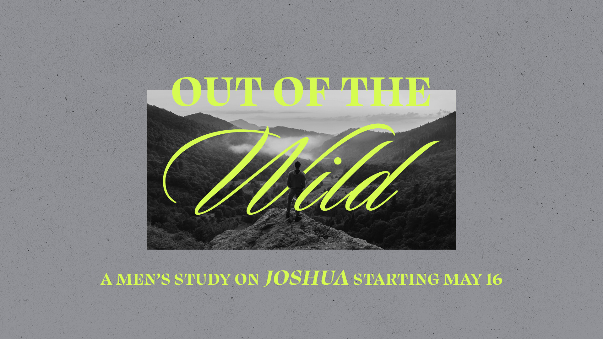 Out of the Wild: A Men's Study of Joshua