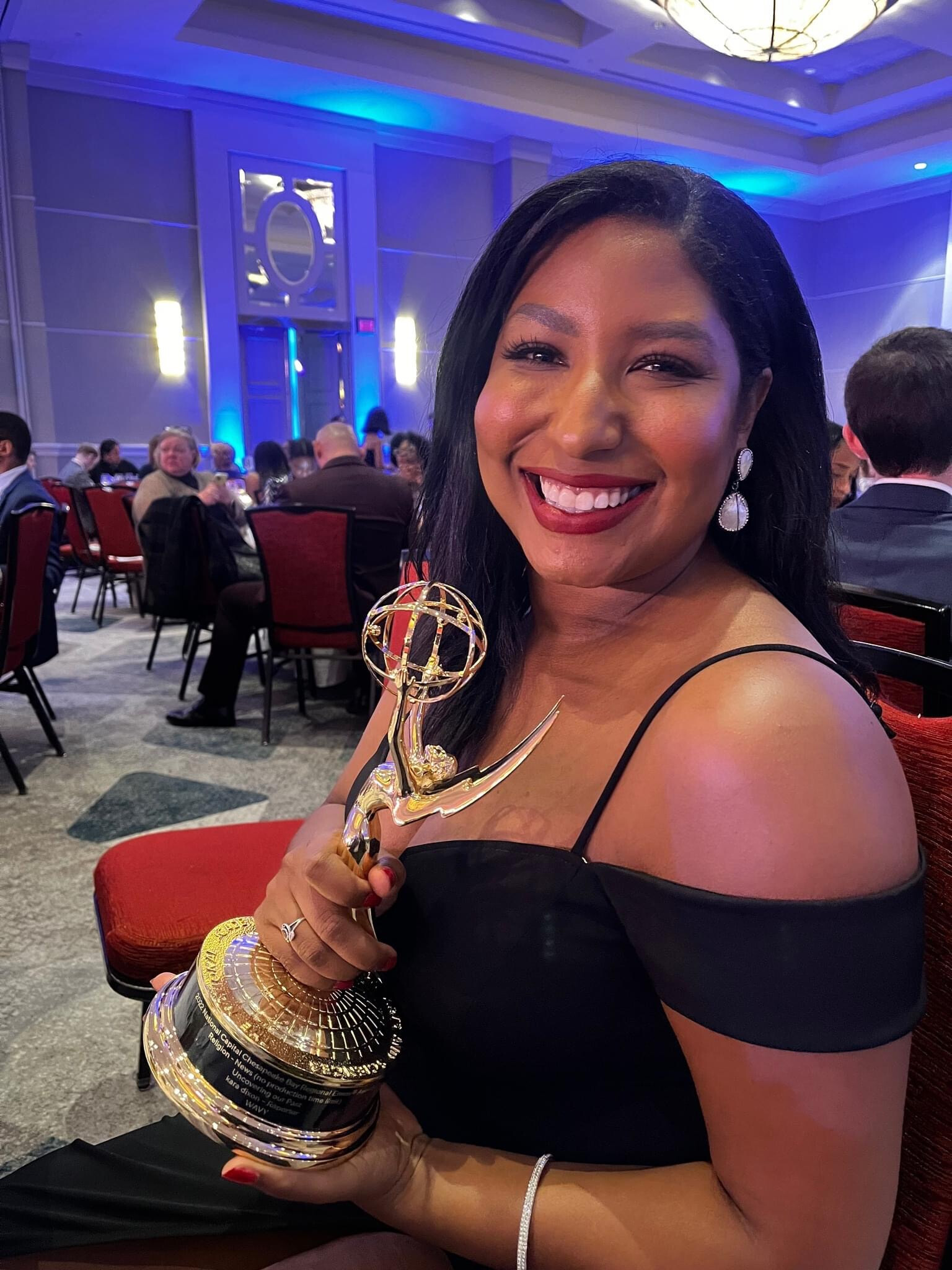 Kara Dixon takes home Emmy for “Road to Reconciliation: Uncovering our Past” 