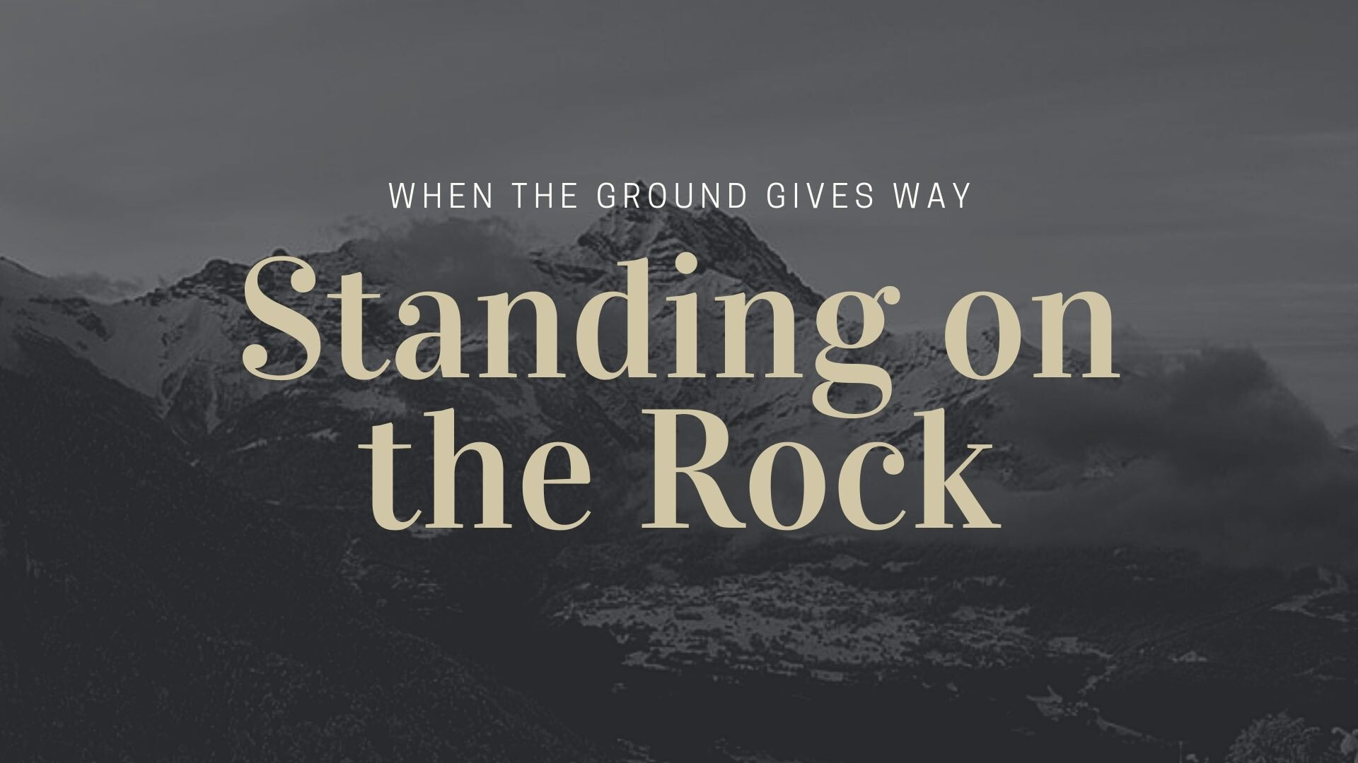 Standing on the Rock episode artwork