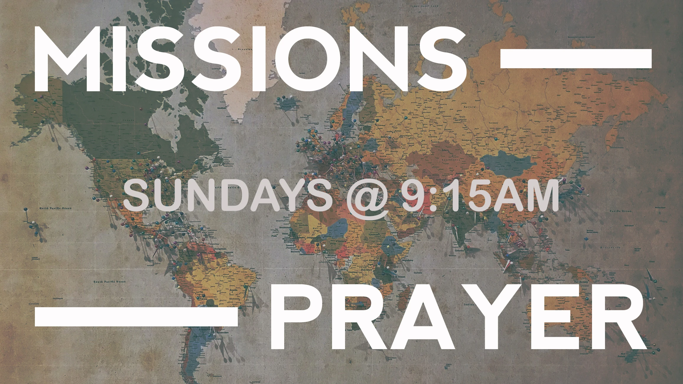 Missions Prayer 