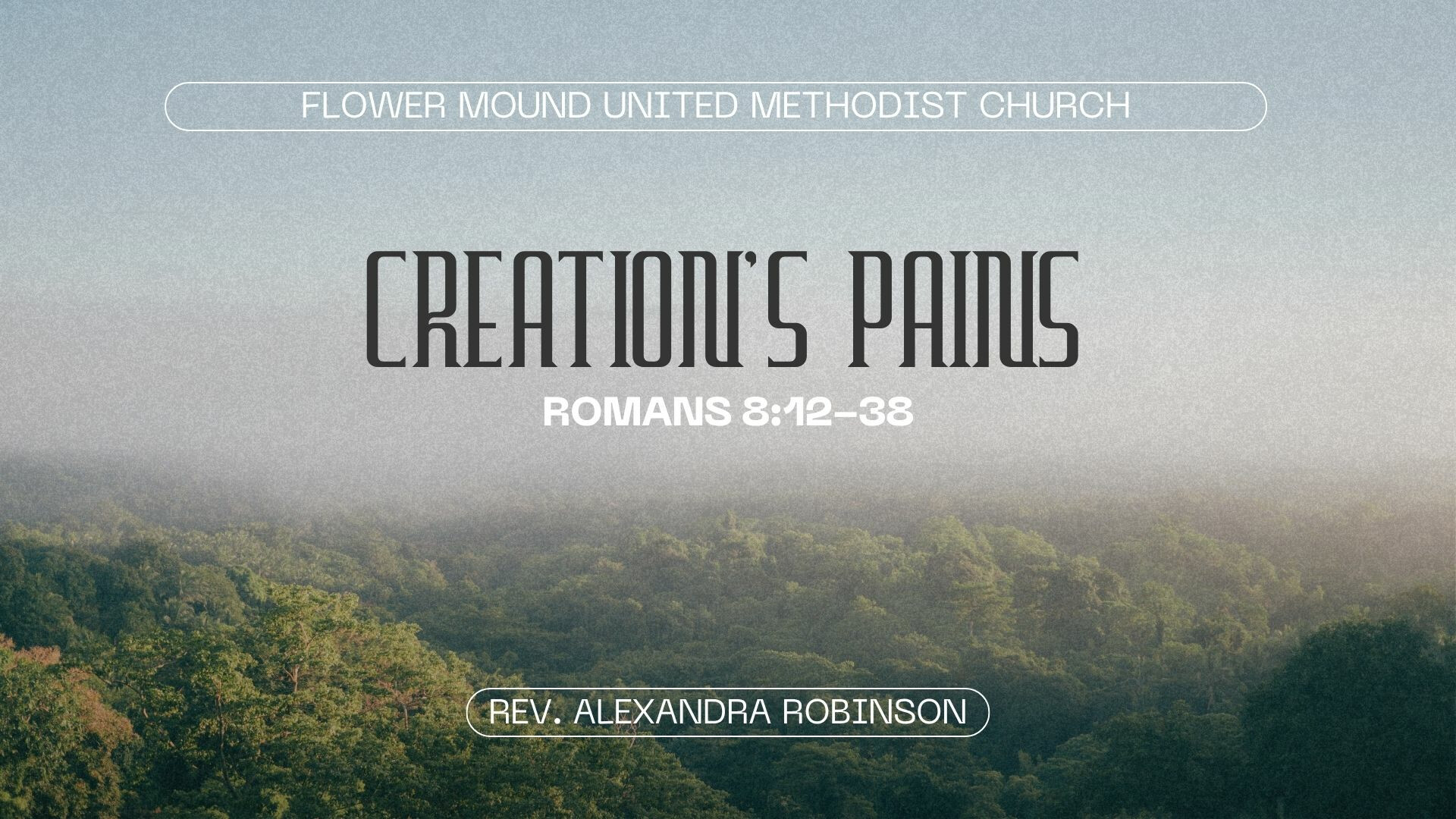 Creation’s Pains