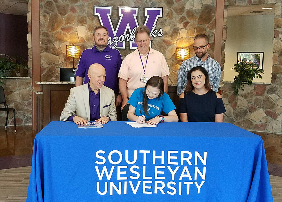 Walhalla’s Gibson receives SWU ensemble scholarship