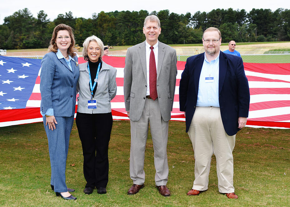 Sam’s Club donates flags to SWU