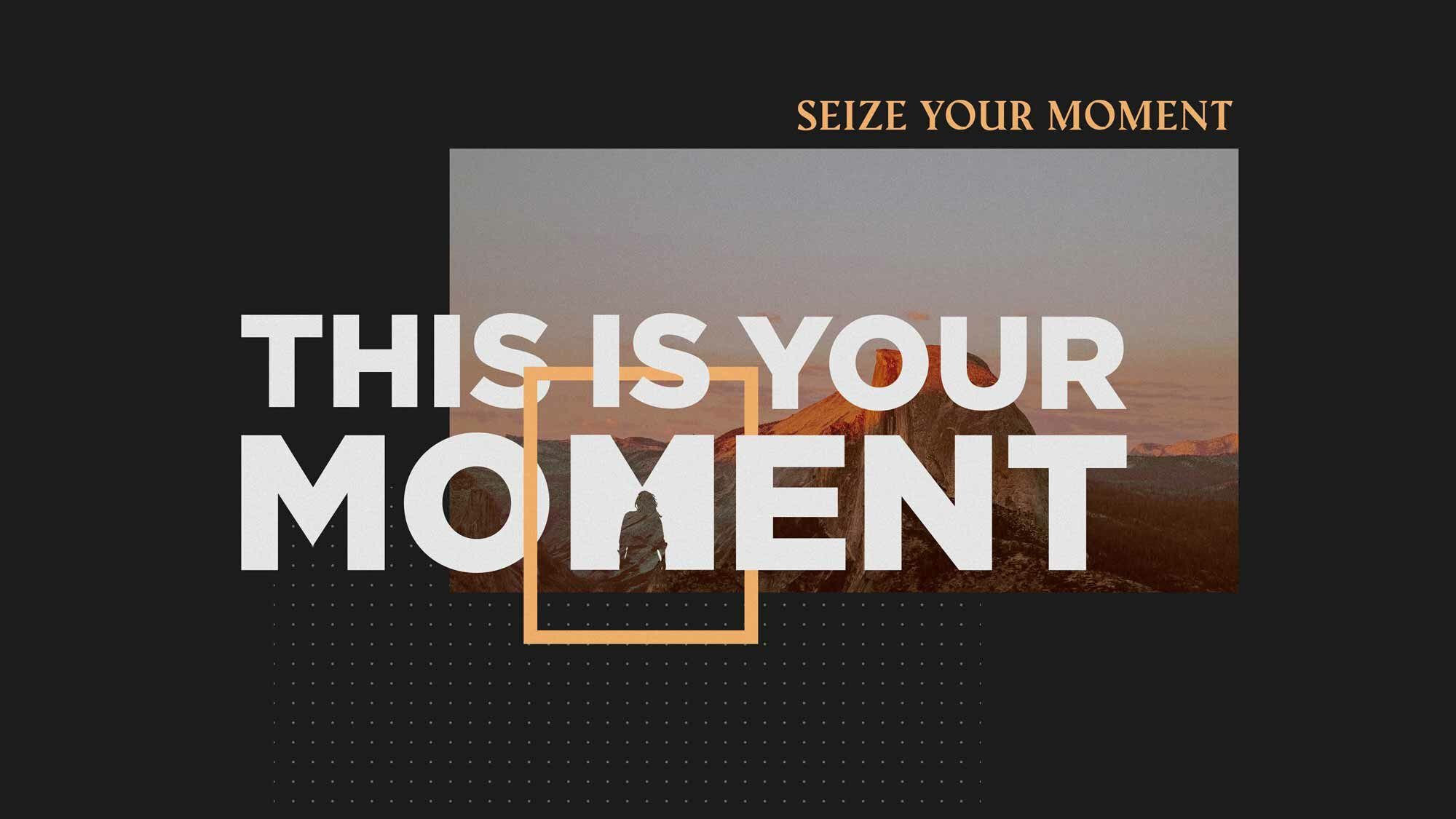Seize Your Moment