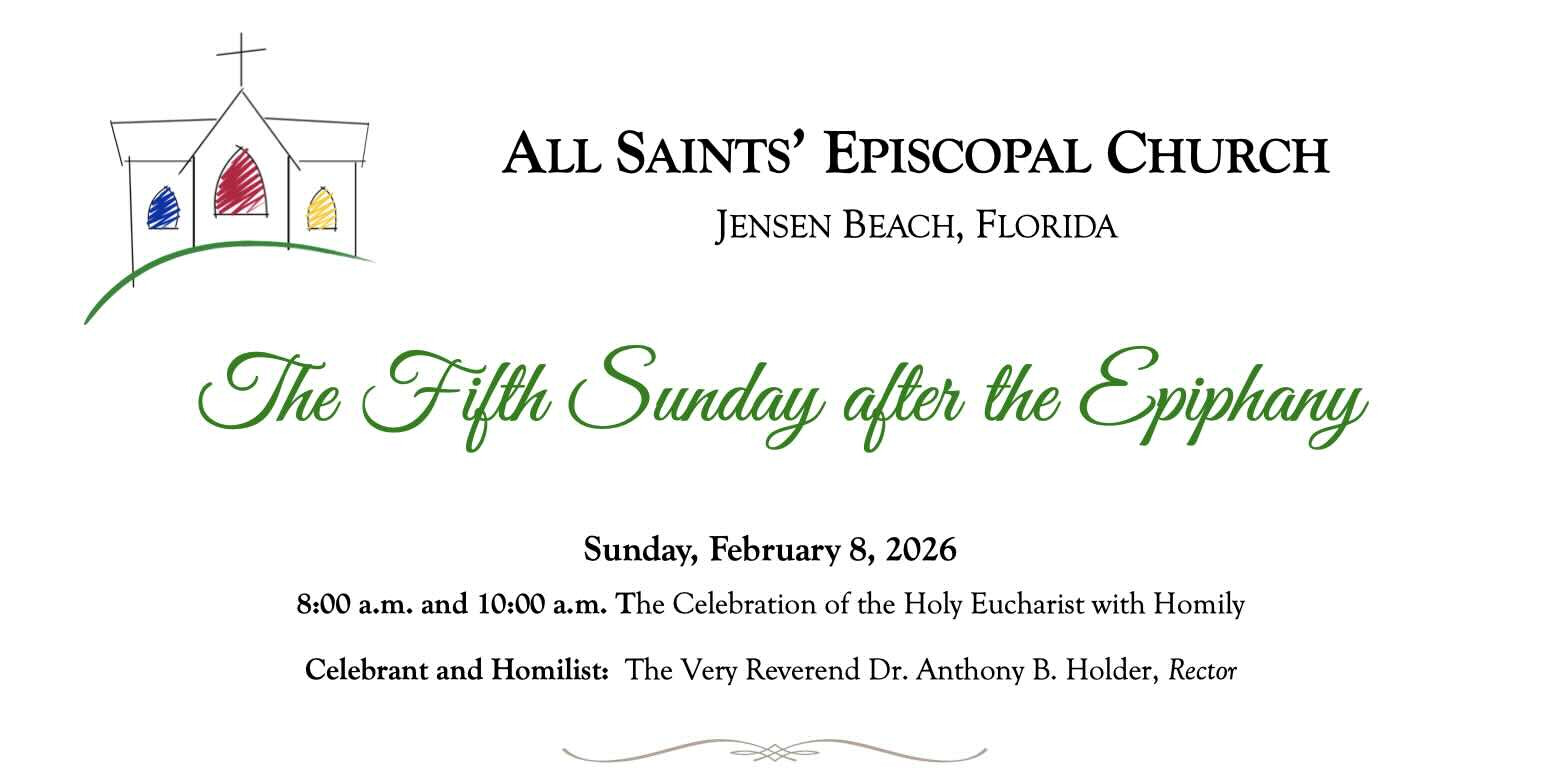 Bulletin Epiphany 5 | February 8, 2026