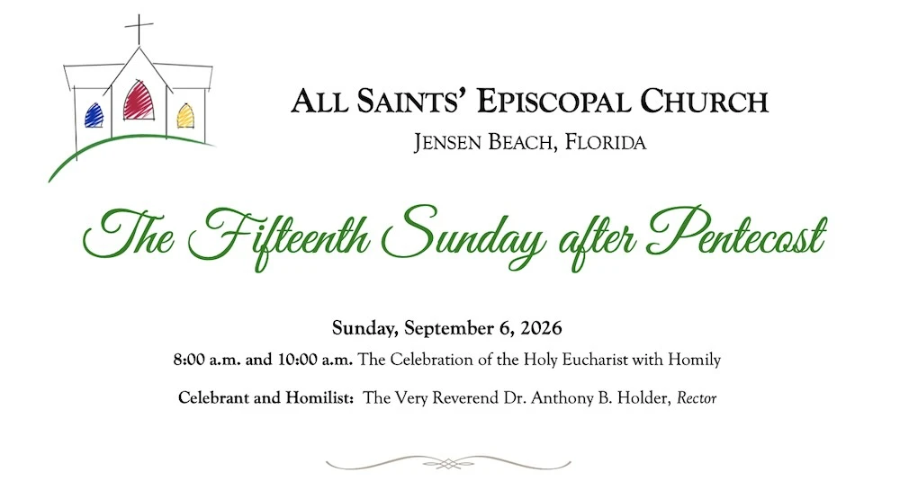 Bulletin Pentecost 15 | September 6, 2026