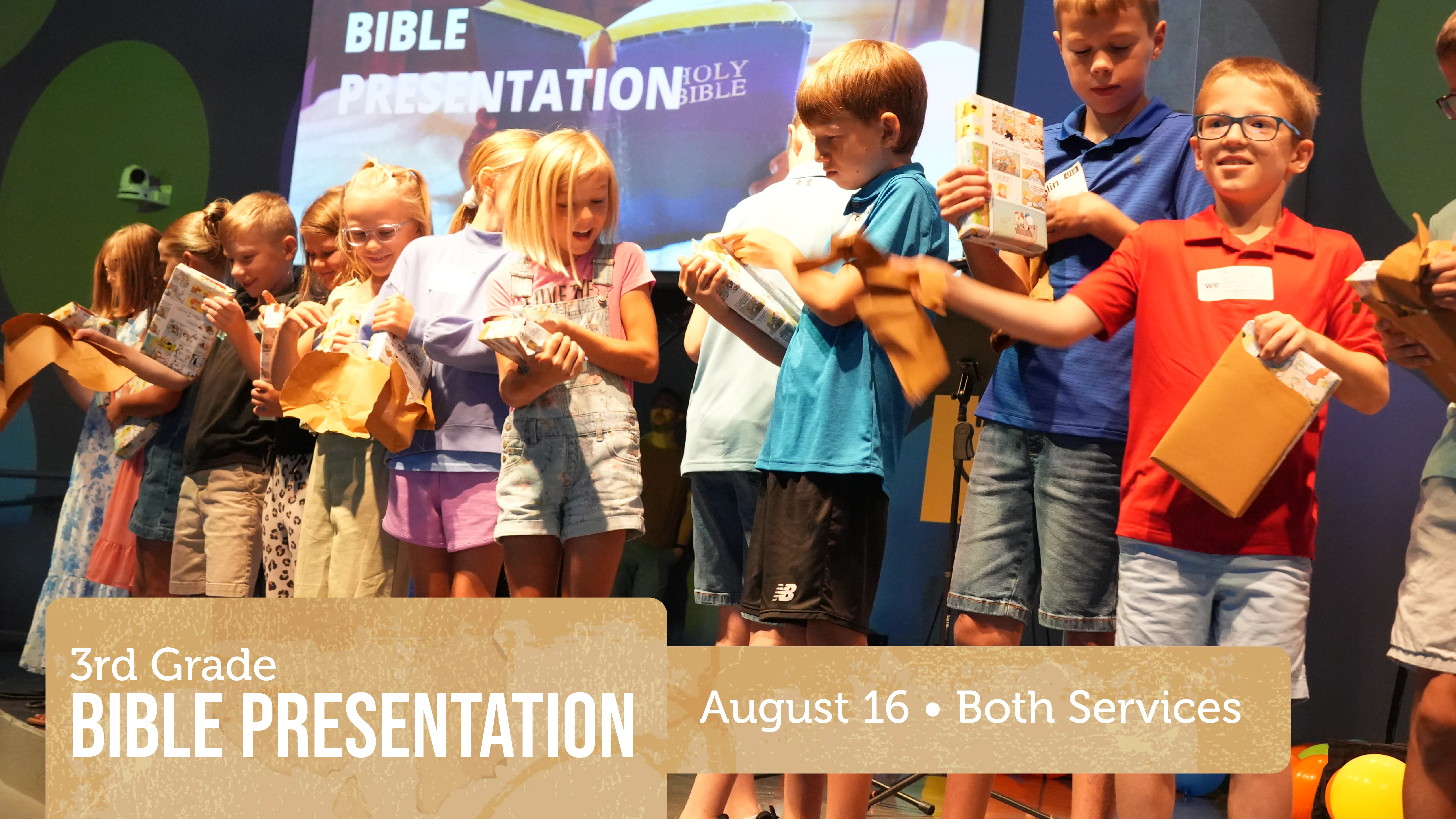 WE Kids: Bible Presentation