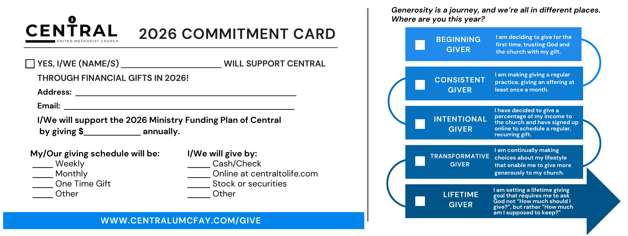 2026 Commitment Card