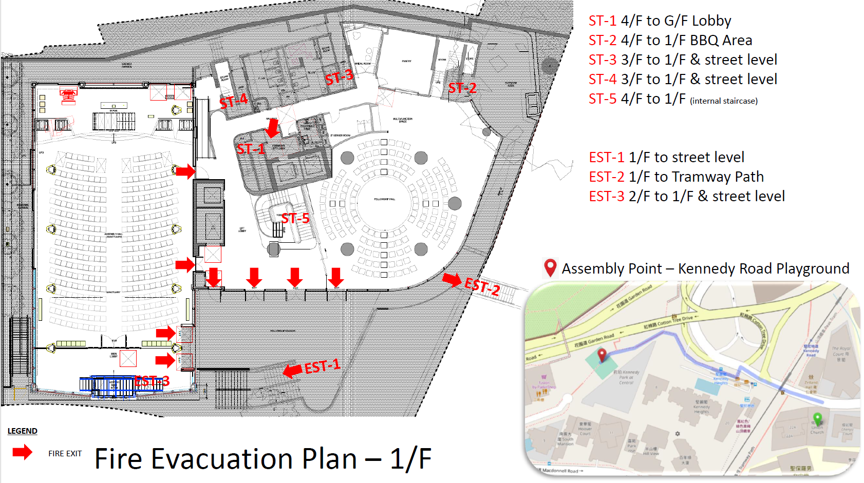 Fire Evacuation Plan