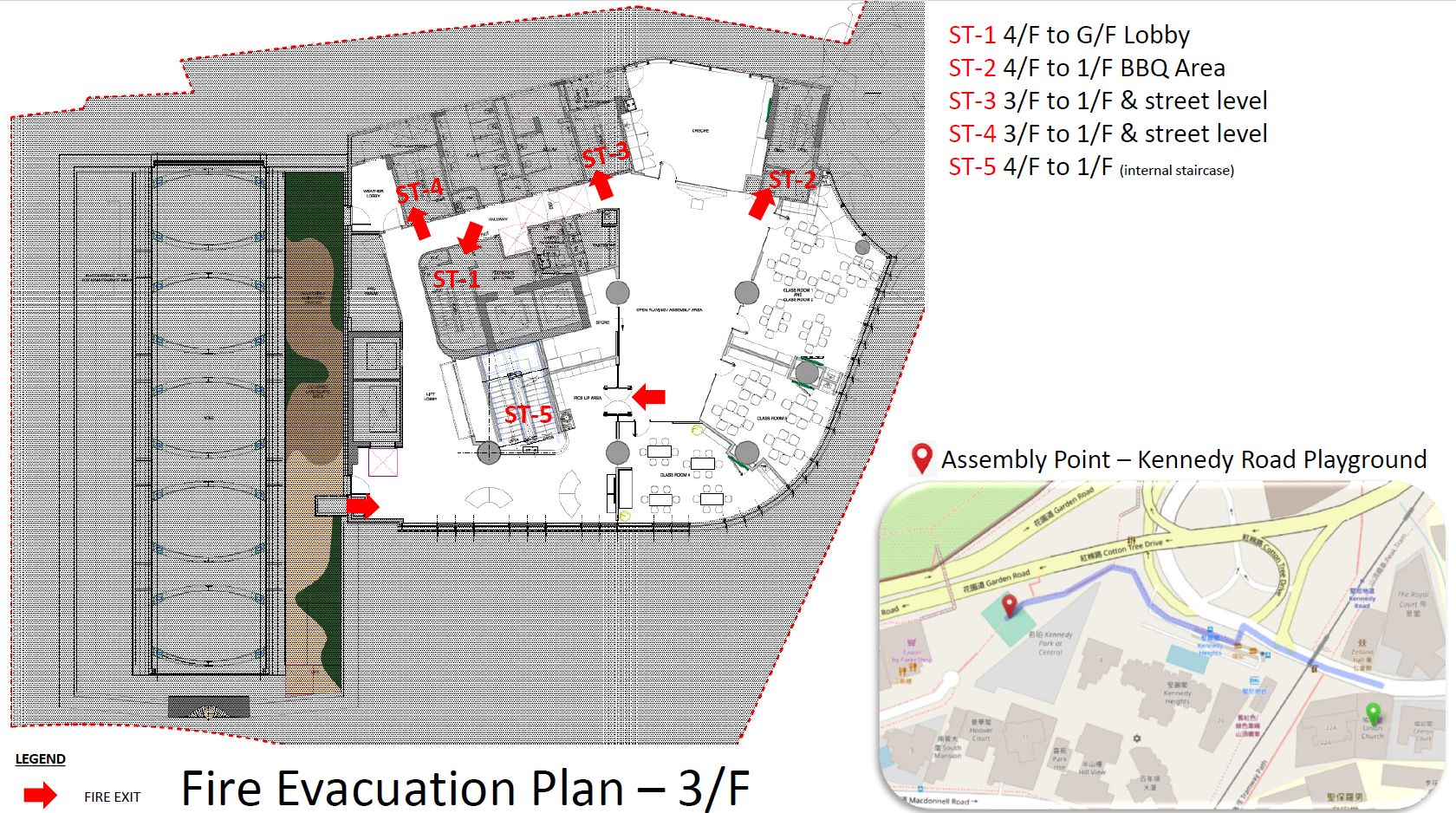 Fire Evacuation Plan