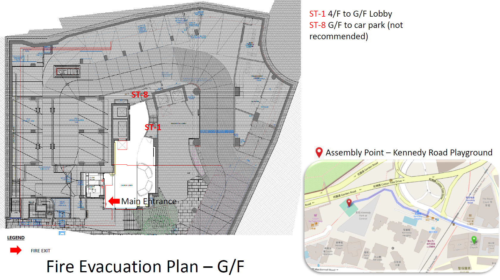 Fire Evacuation Plan