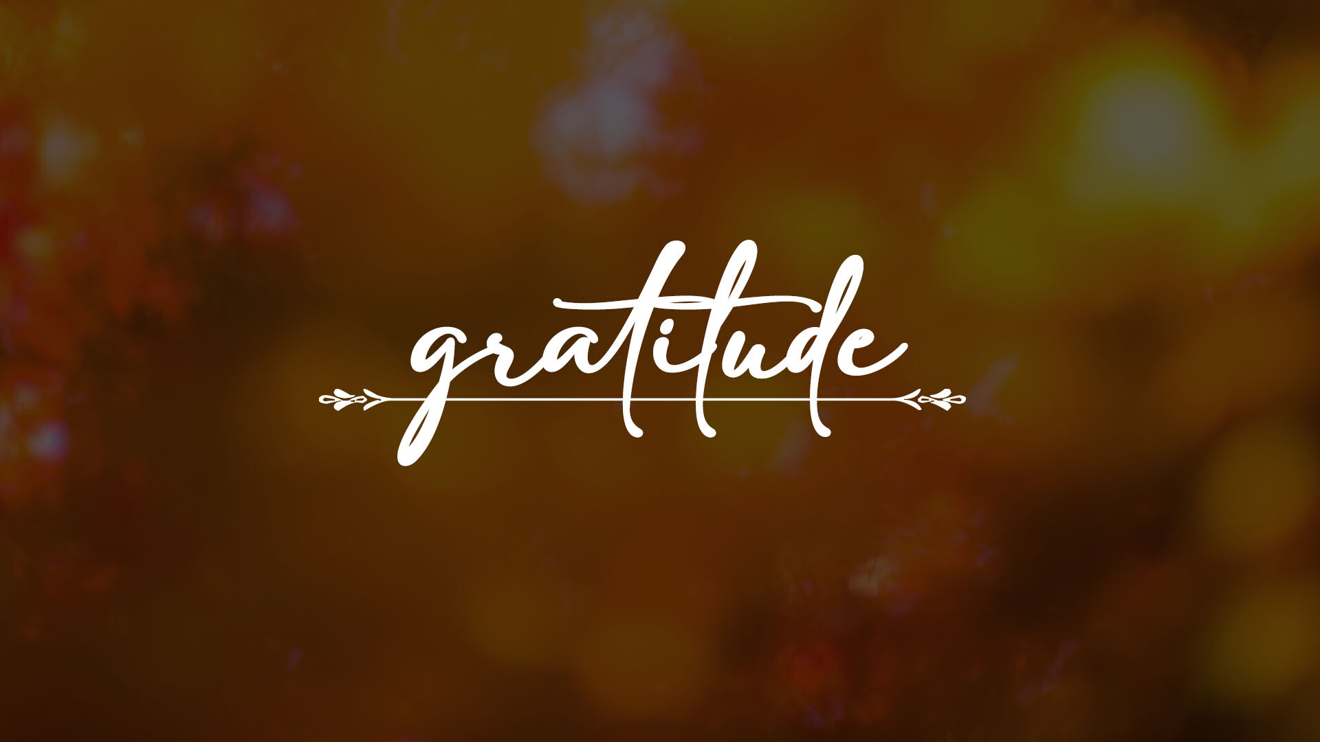 Series: Gratitude: Eternal