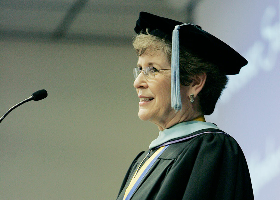 Convocation at SWU features Sally Wood