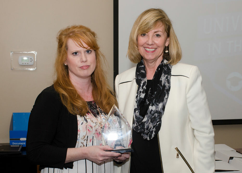 McGuffin receives provost’s award