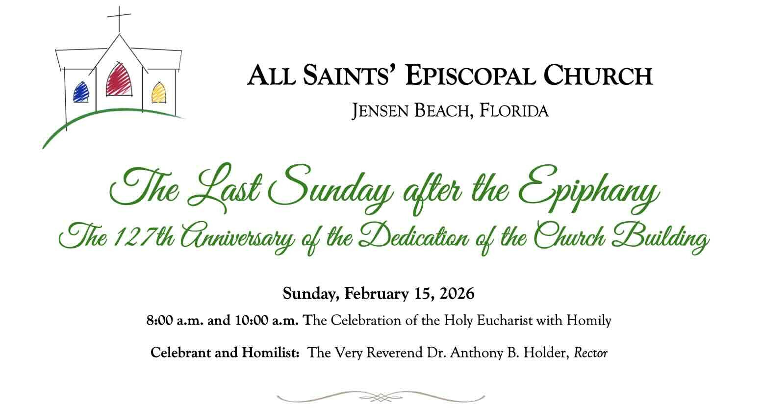 Bulletin Last Epiphany | February 15, 2026