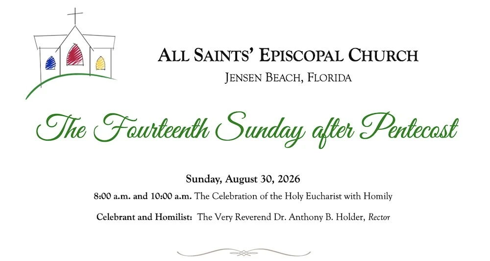 Bulletin Pentecost 14 | August 30, 2026