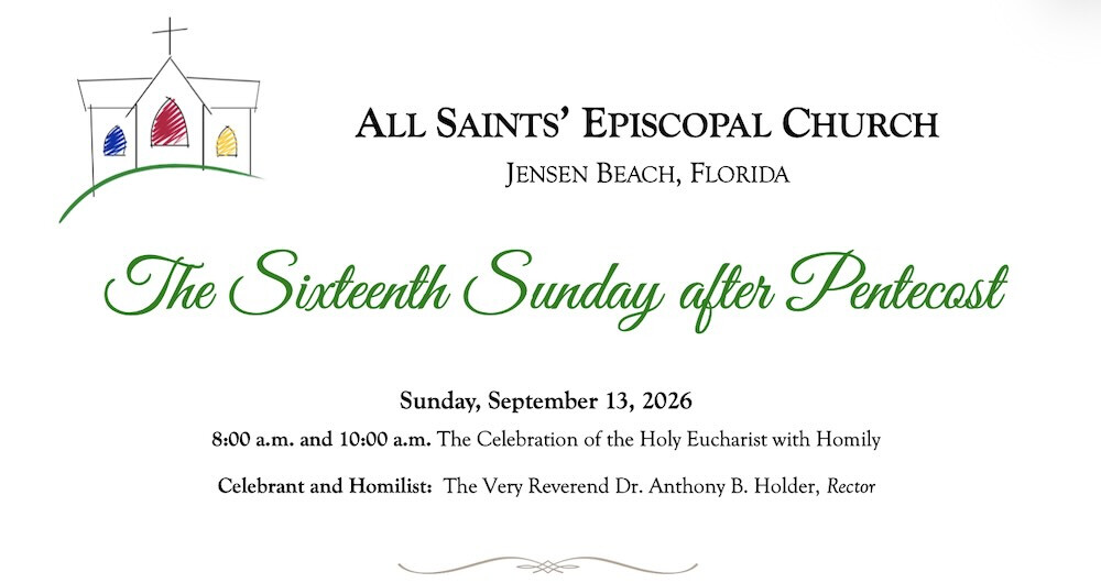 Bulletin Pentecost 16 | September 13, 2026