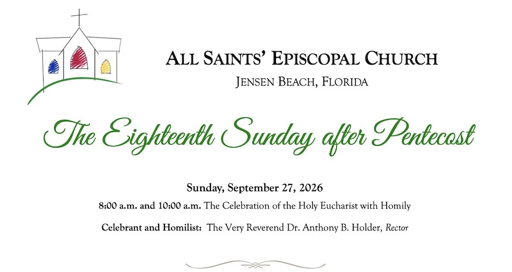 Bulletin Pentecost 18 | September 27, 2026