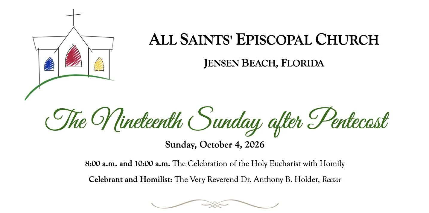Bulletin Pentecost 19 | October 4, 2026