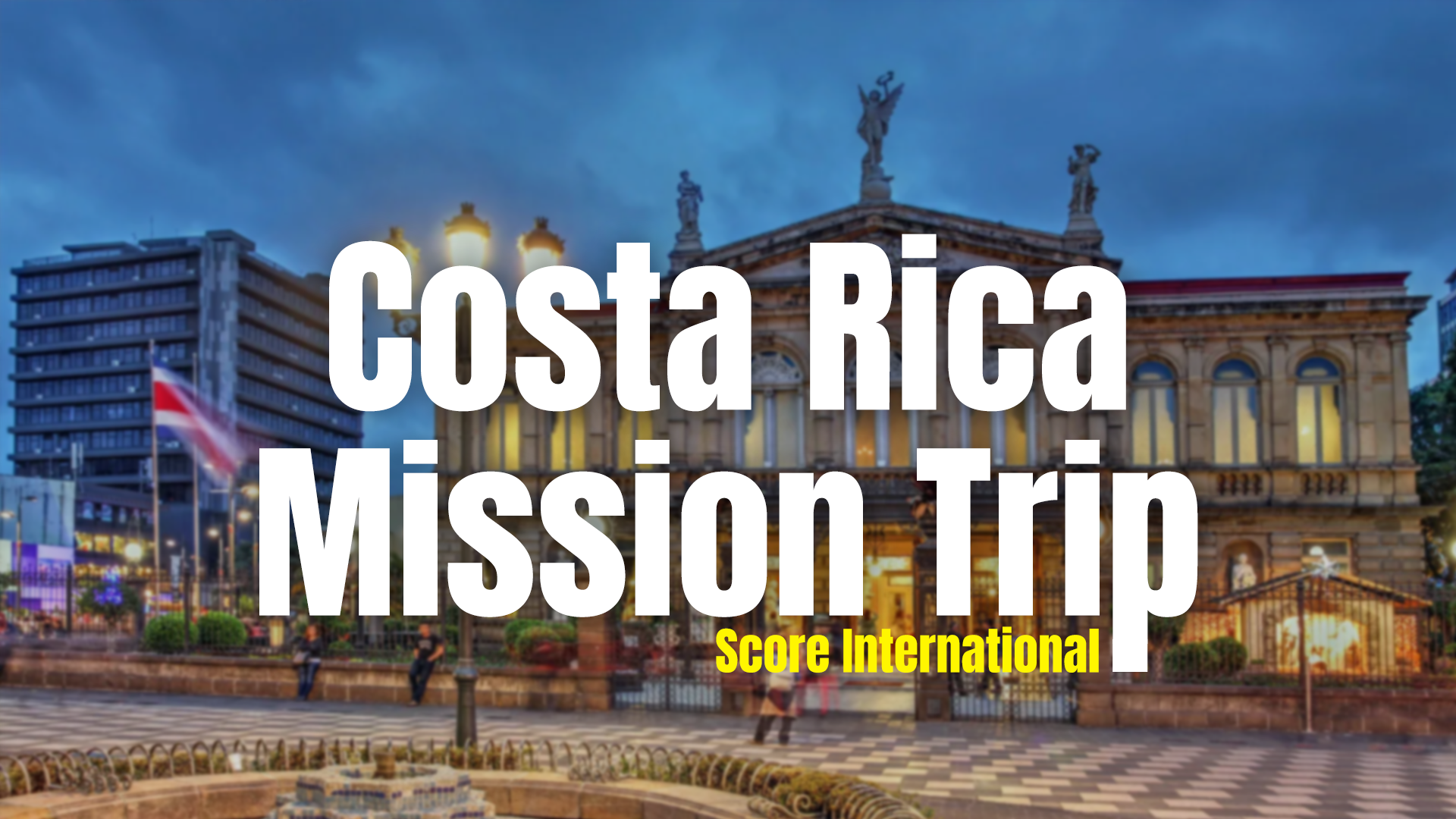 Costa Rica Mission Trip 2027