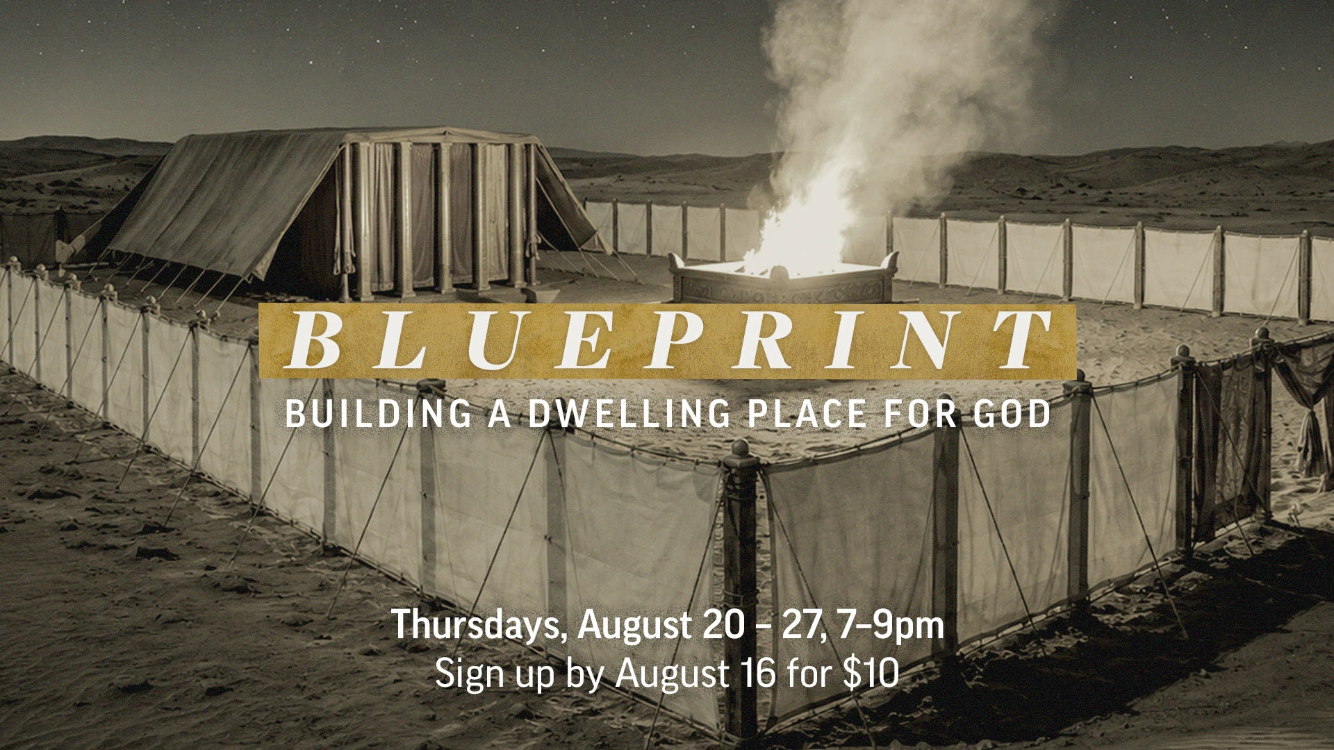 The Blueprint: Building a Dwelling Place for God
