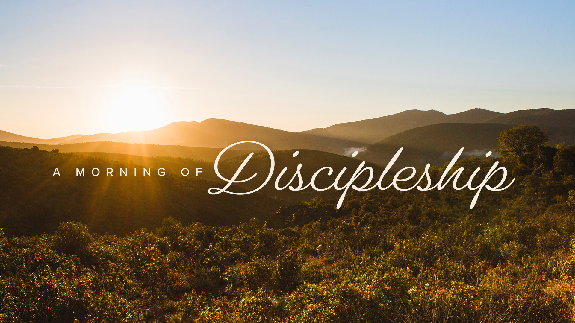 A Morning of Discipleship