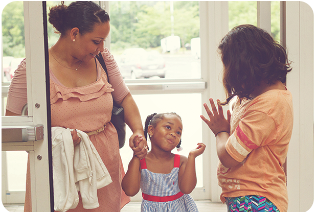 Children at First Colony