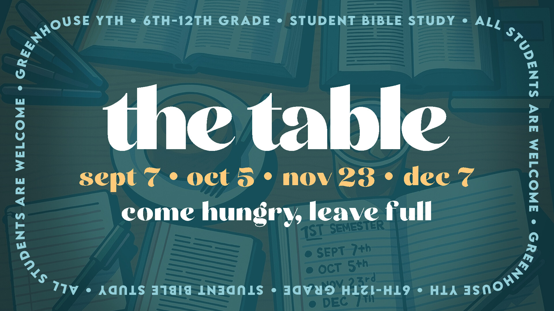 the table