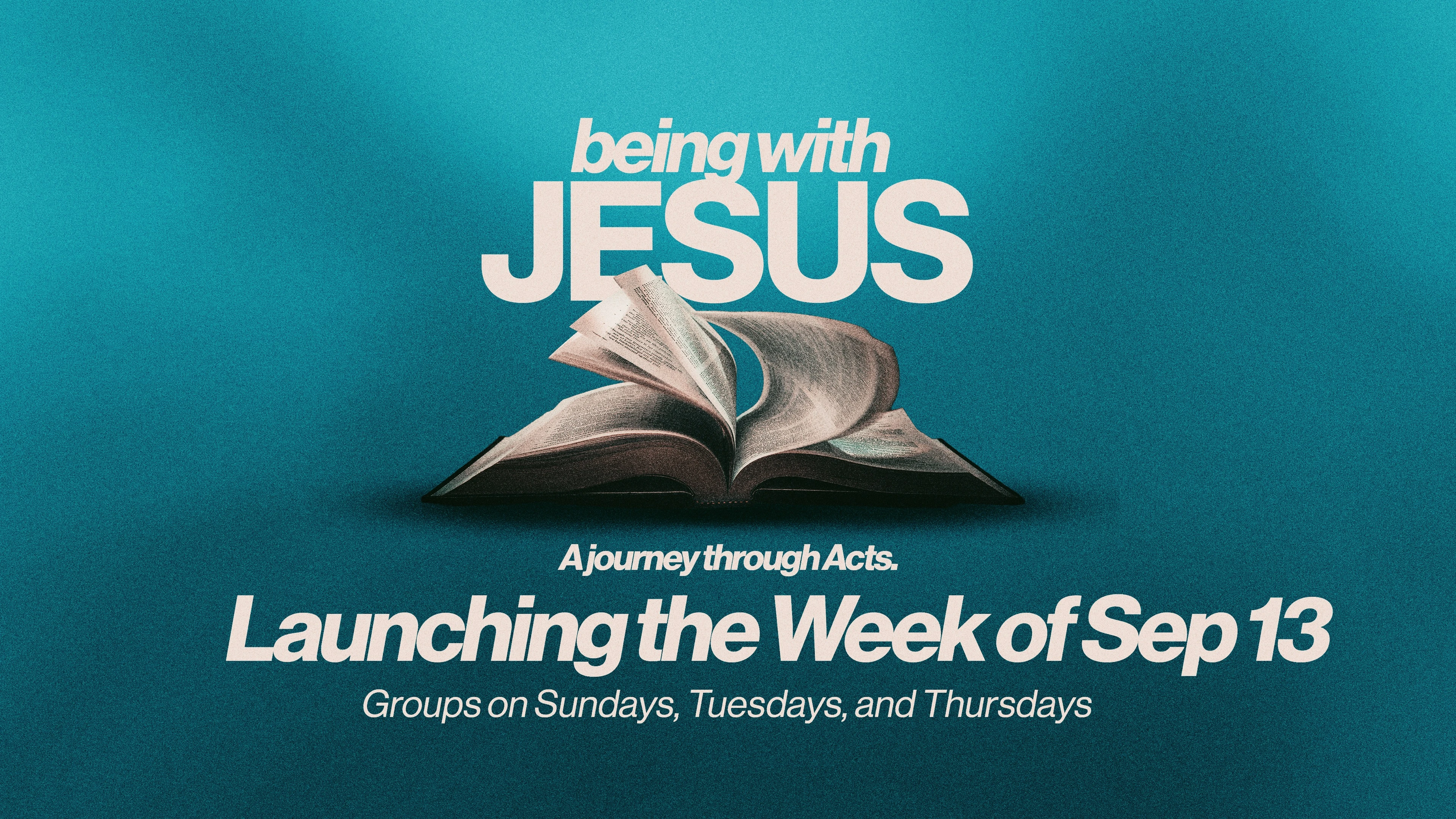Being With Jesus - SCG Discipleship