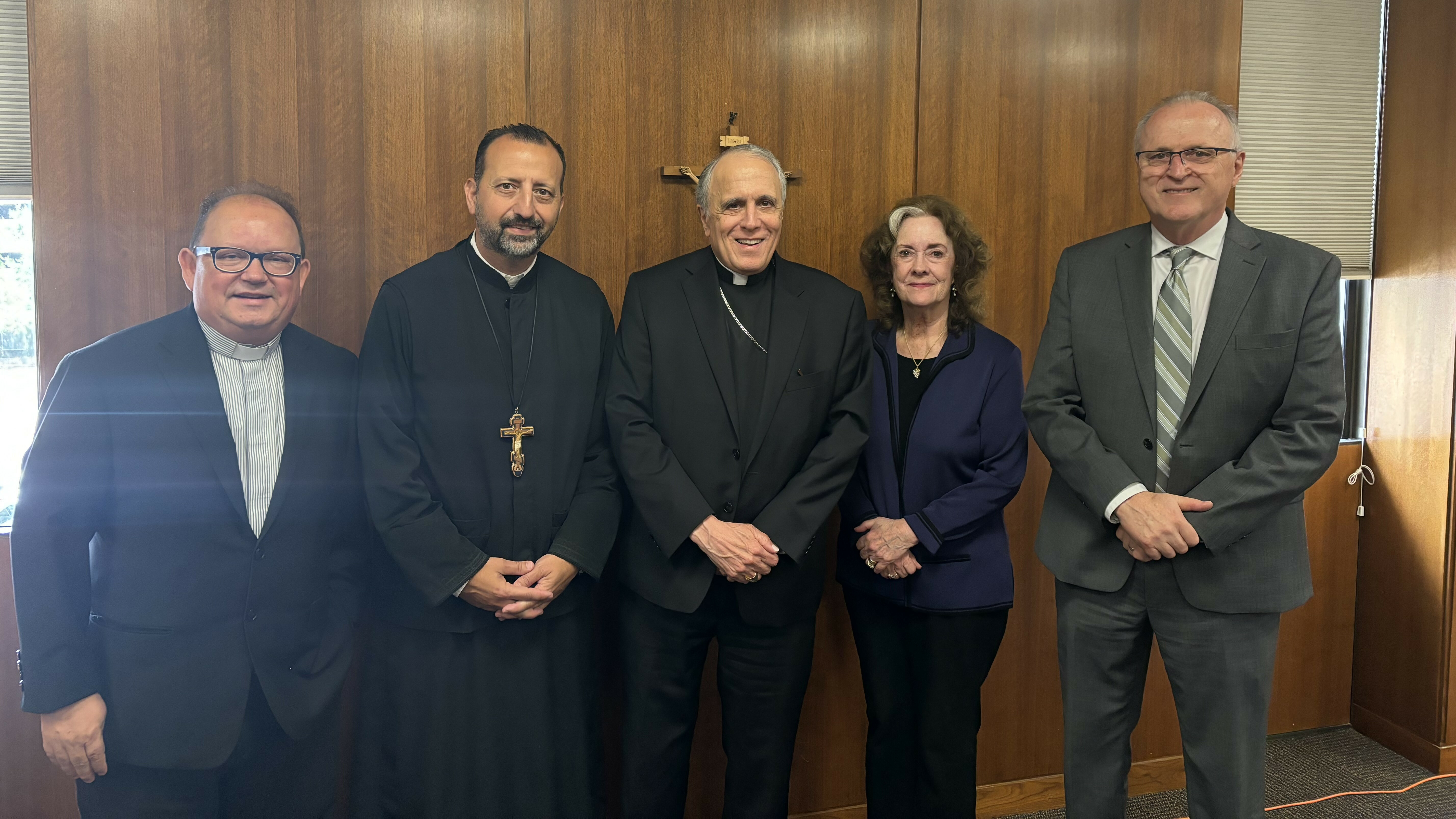 A Non-Denominational Chaplain, A Catholic, An Orthodox Priest, and an Episcopal Rector Enter Cardinal DiNardo’s Office