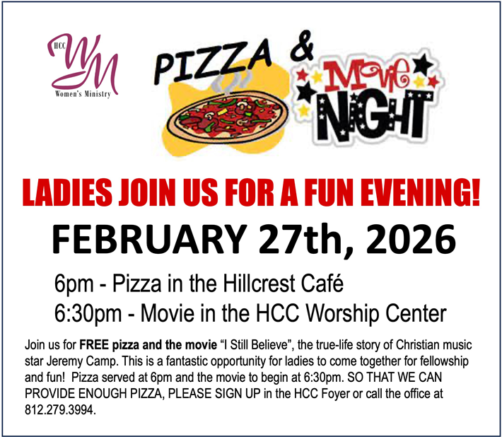 WM Pizza and movie Night