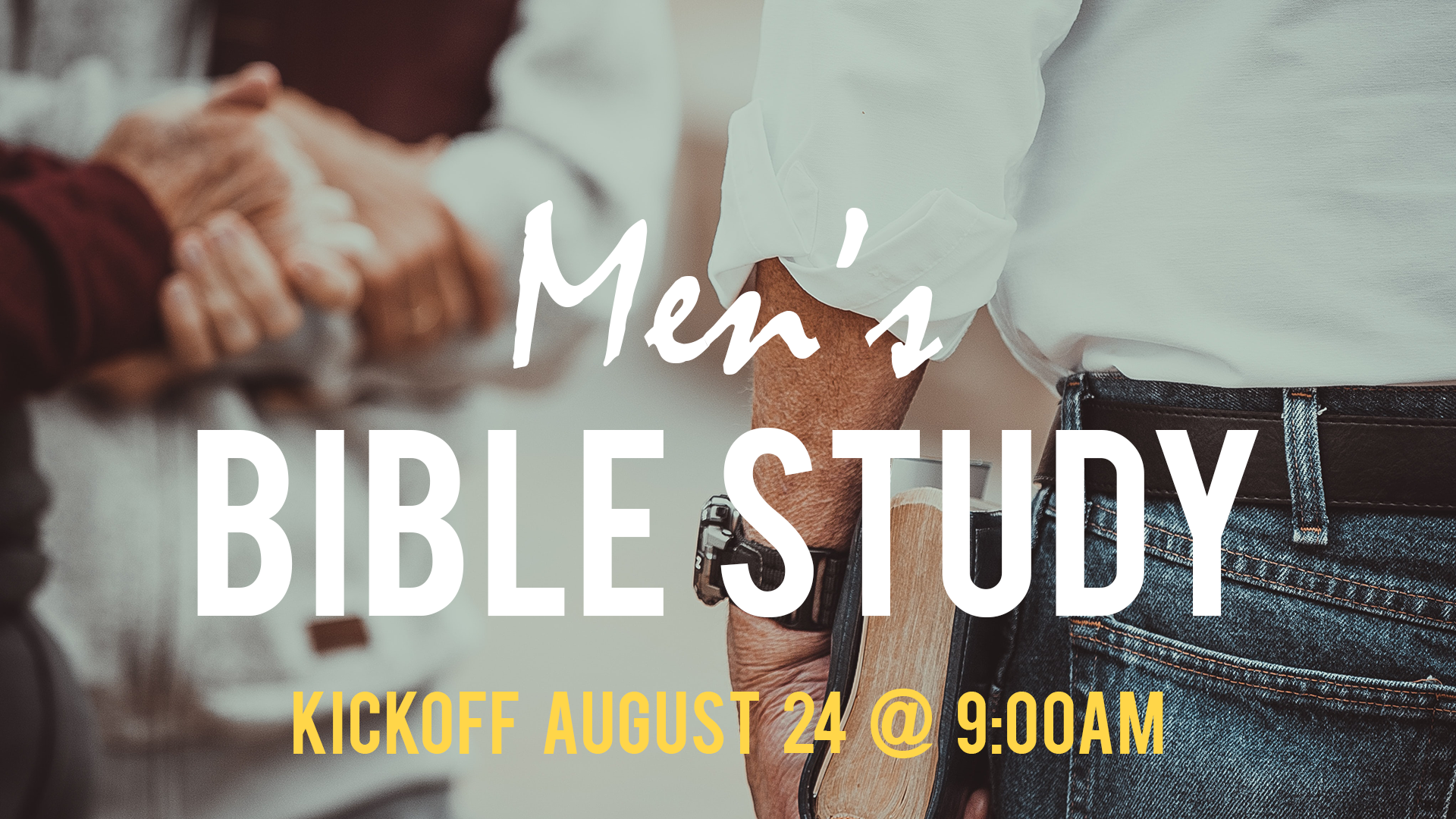 Men's Bible Study Kick-off