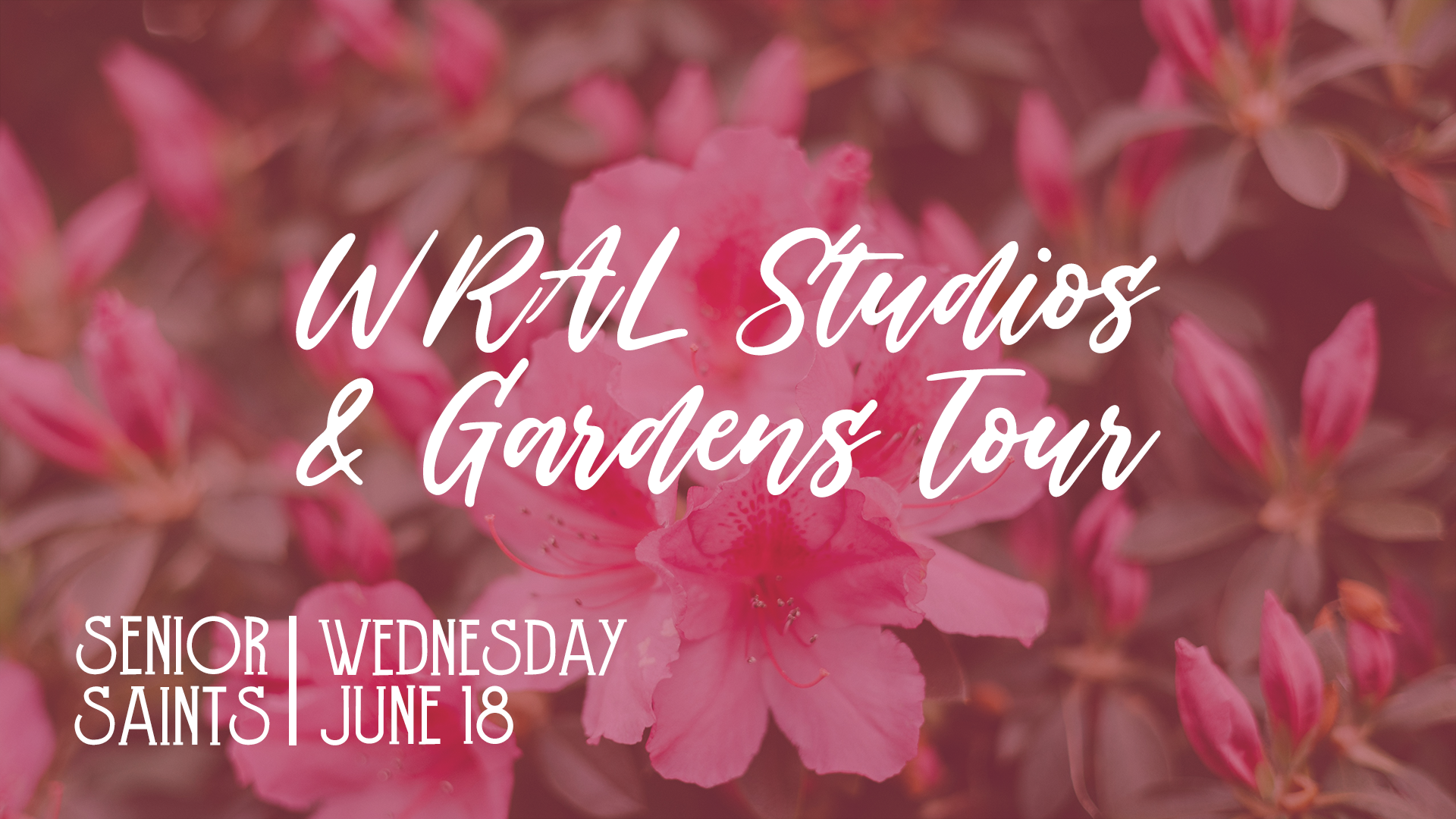 Senior Saints WRAL Studios & Garden Tour