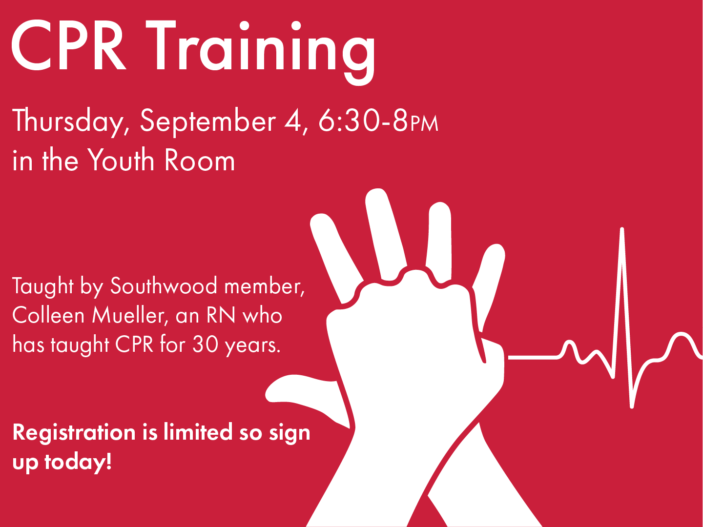 photo: cpr training