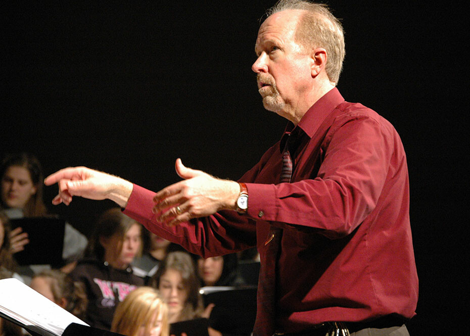 High school choral clinic at SWU