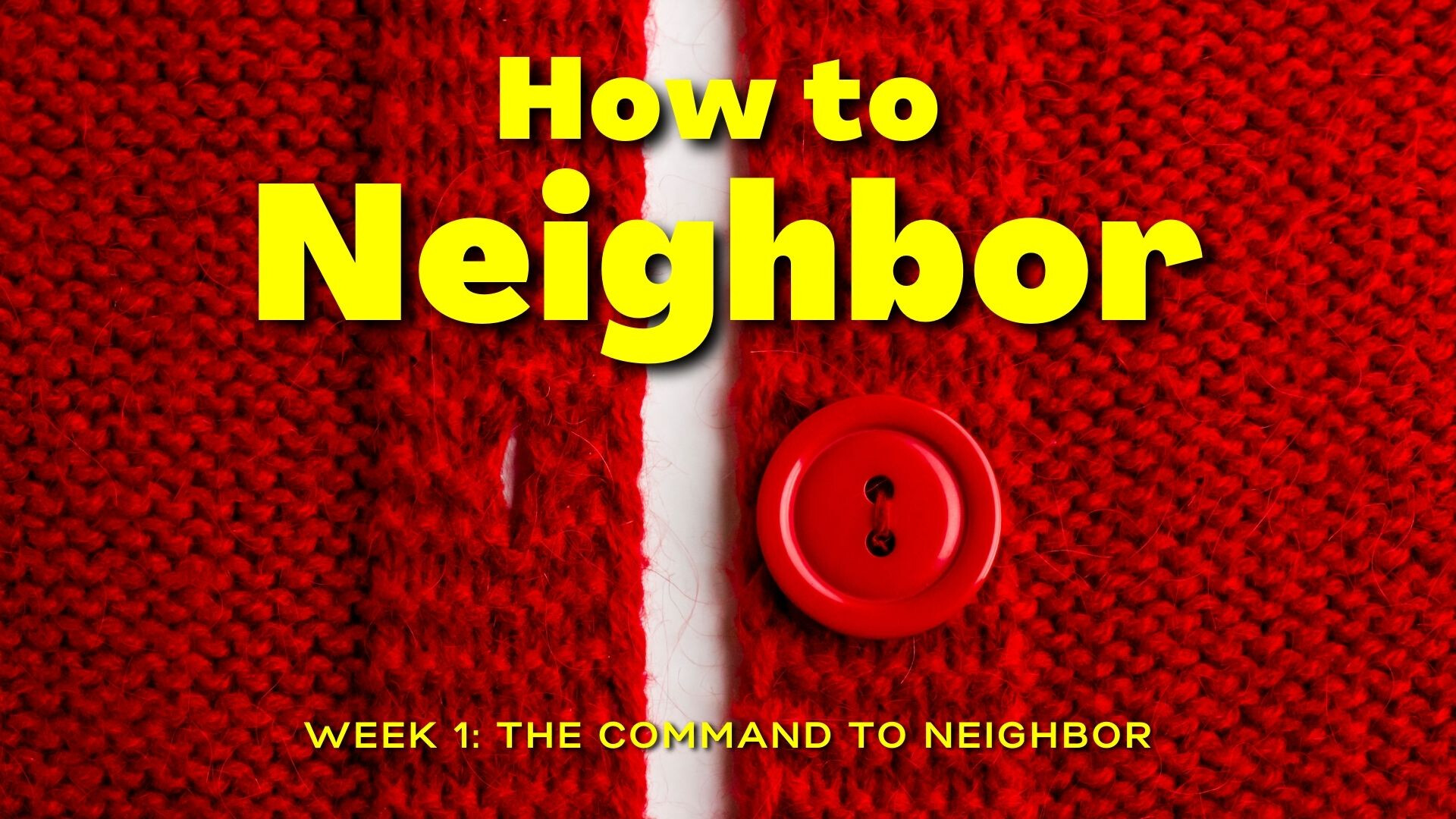 The Command to Neighbor (Audio) episode artwork